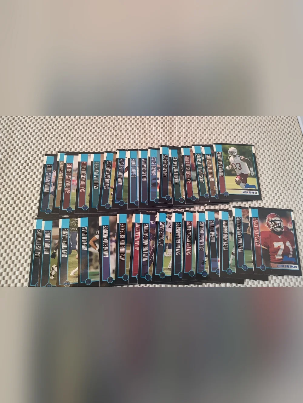 37 Football Trading Cards 2002